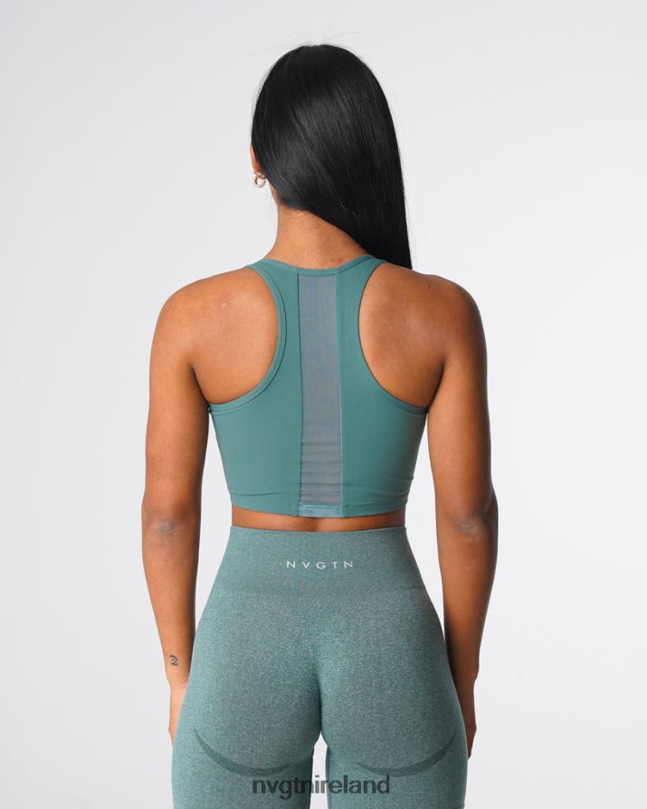 NVGTN Radiance Bra Fitness Forest Green Women VV2PRZ135