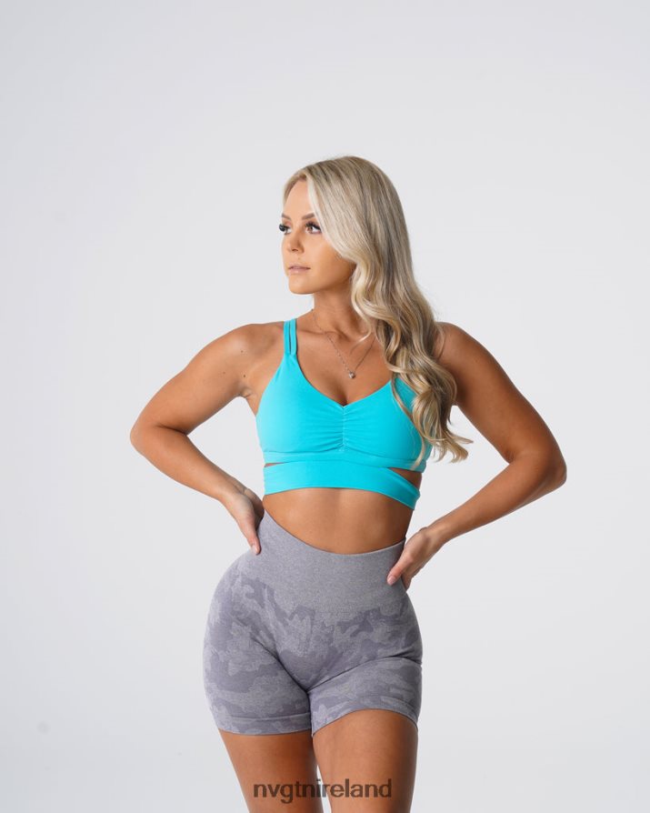 NVGTN Revolve Bra Fitness Aqua Women VV2PRZ101