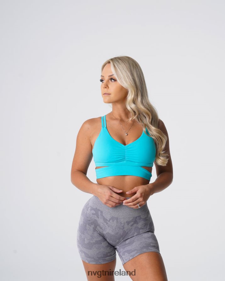 NVGTN Revolve Bra Fitness Aqua Women VV2PRZ101