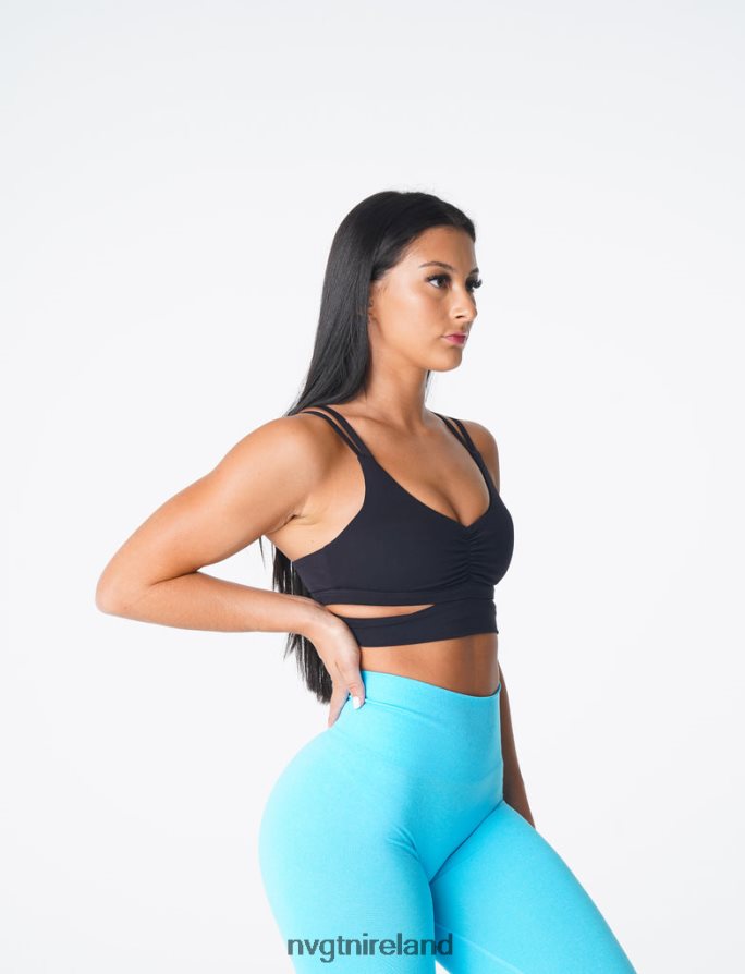 NVGTN Revolve Bra Fitness Black Women VV2PRZ98