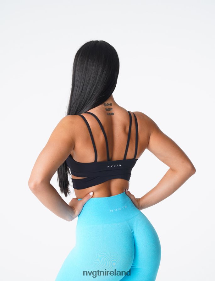 NVGTN Revolve Bra Fitness Black Women VV2PRZ98