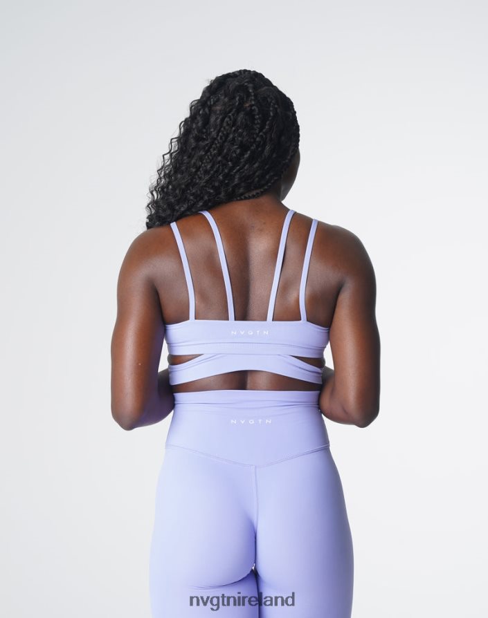 NVGTN Revolve Bra Fitness Periwinkle Women VV2PRZ118