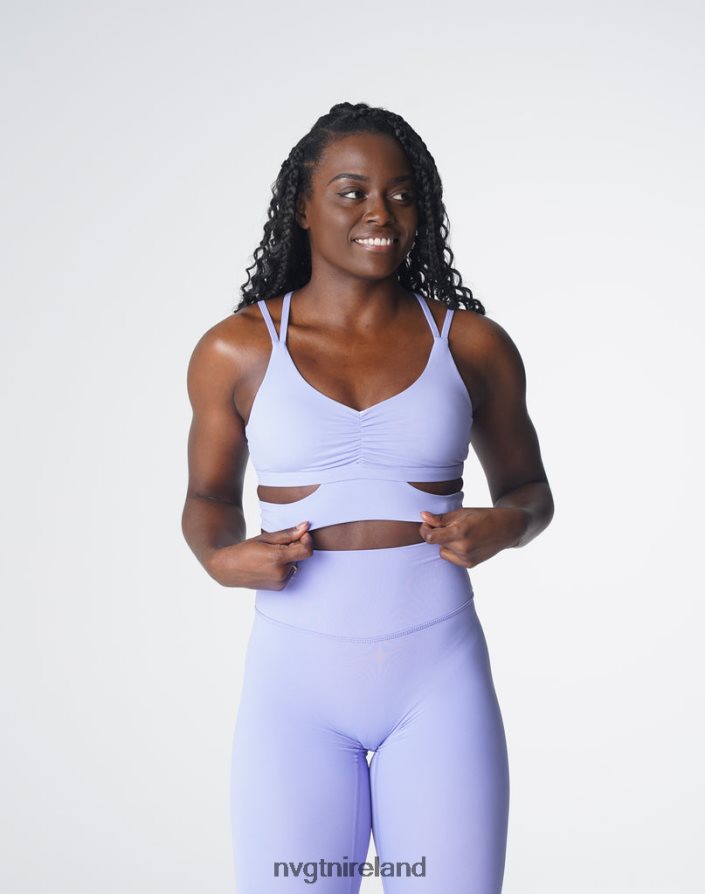 NVGTN Revolve Bra Fitness Periwinkle Women VV2PRZ118