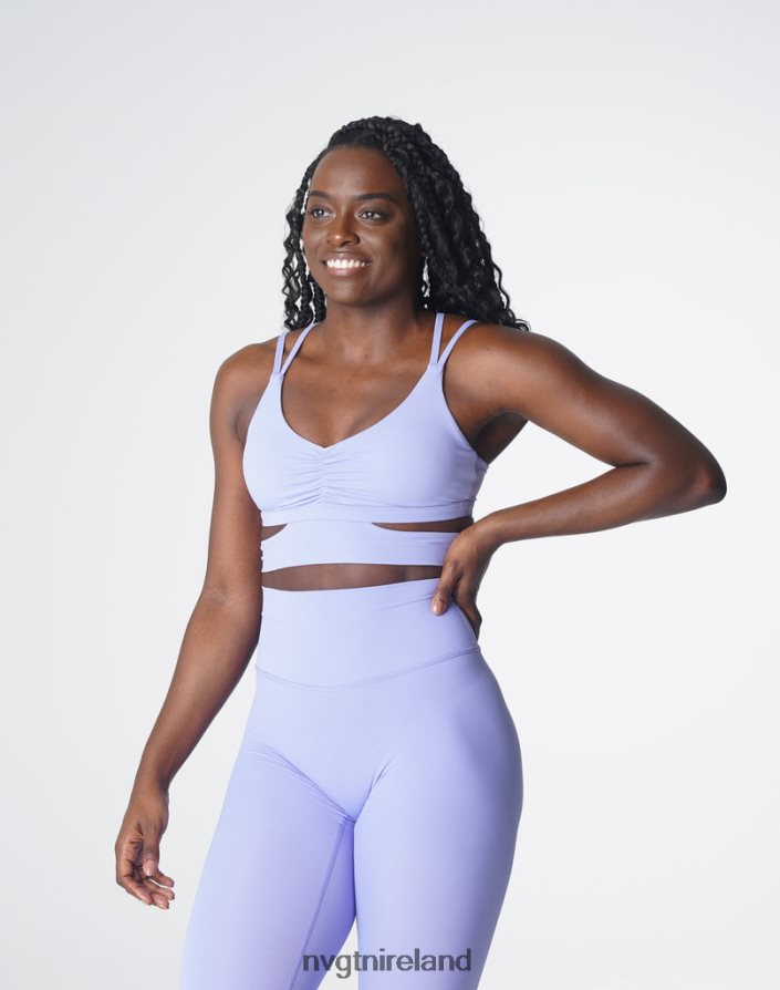 NVGTN Revolve Bra Fitness Periwinkle Women VV2PRZ118