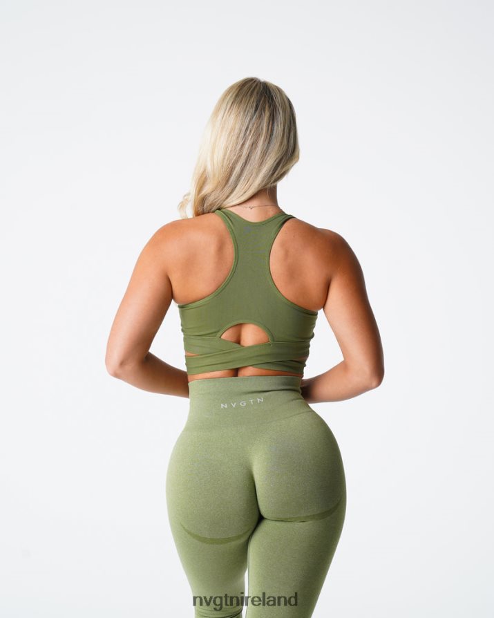 NVGTN Sculpt Seamless Bra Top Fitness Meadow Women VV2PRZ146