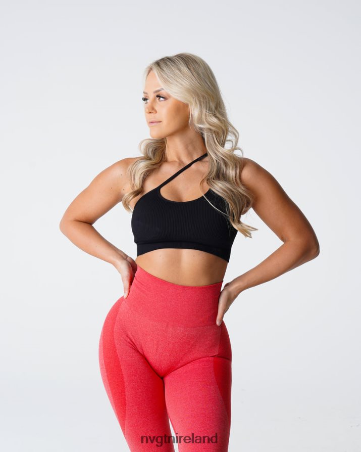 NVGTN Streamline Seamless Bra Fitness Black Women VV2PRZ124