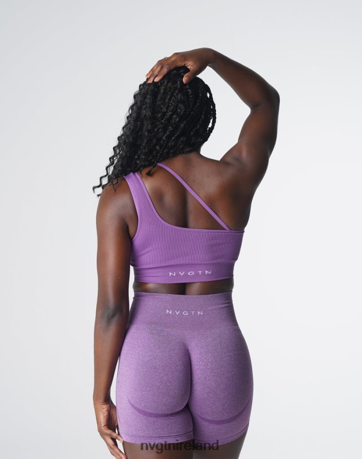 NVGTN Streamline Seamless Bra Fitness Violet Women VV2PRZ127