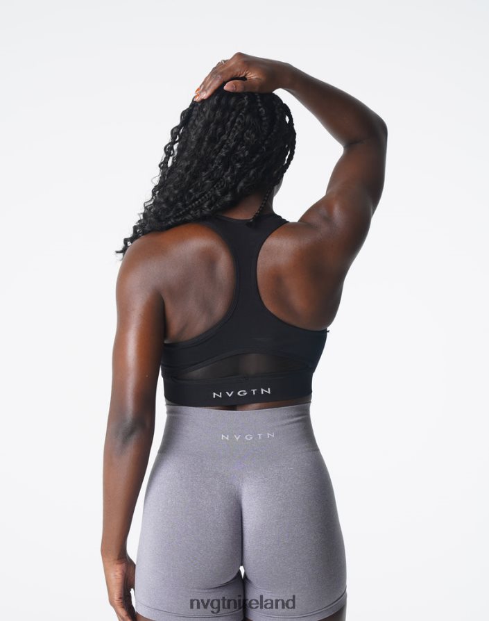 NVGTN Surge Seamless Bra Fitness Black Women VV2PRZ128