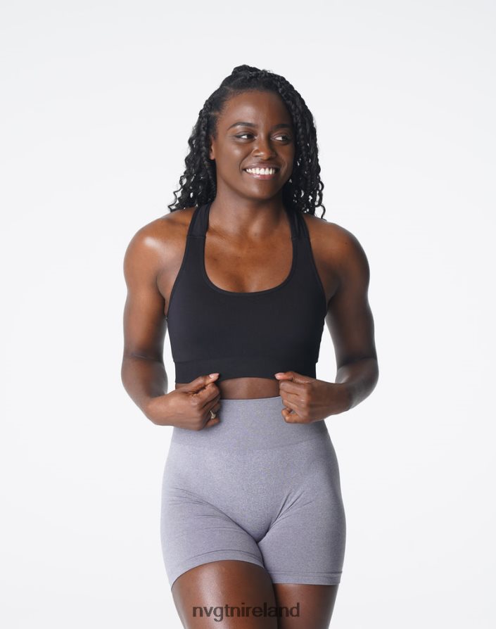 NVGTN Surge Seamless Bra Fitness Black Women VV2PRZ128