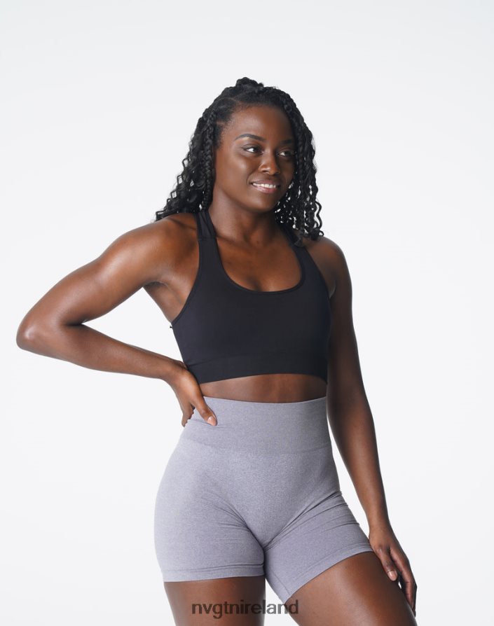 NVGTN Surge Seamless Bra Fitness Black Women VV2PRZ128