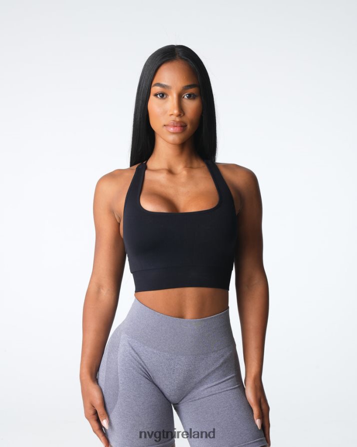 NVGTN Thrive Seamless Bra Fitness Black Women VV2PRZ5