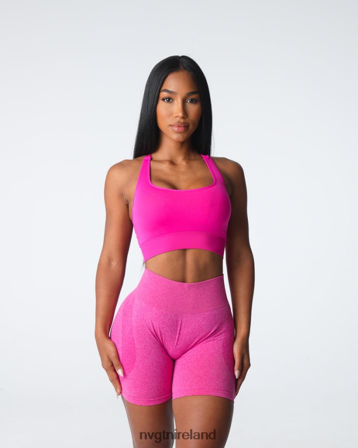 NVGTN Thrive Seamless Bra Fitness Fuchsia Women VV2PRZ7