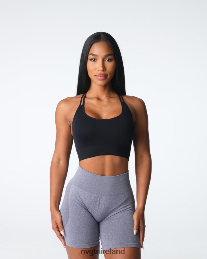NVGTN Virtue Seamless Bra Fitness Black Women VV2PRZ9