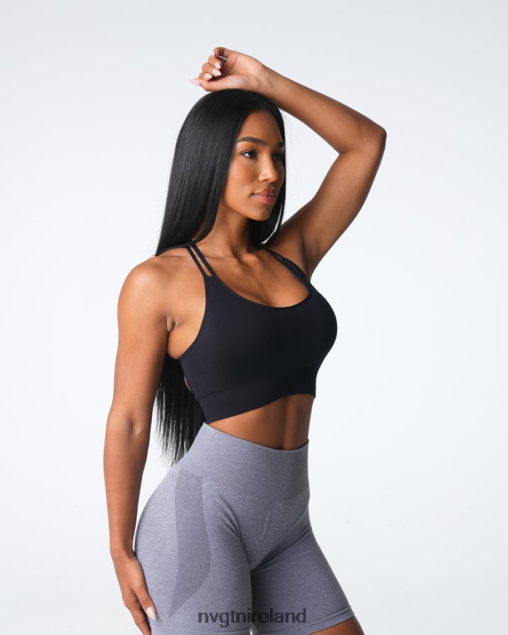 NVGTN Virtue Seamless Bra Fitness Black Women VV2PRZ9