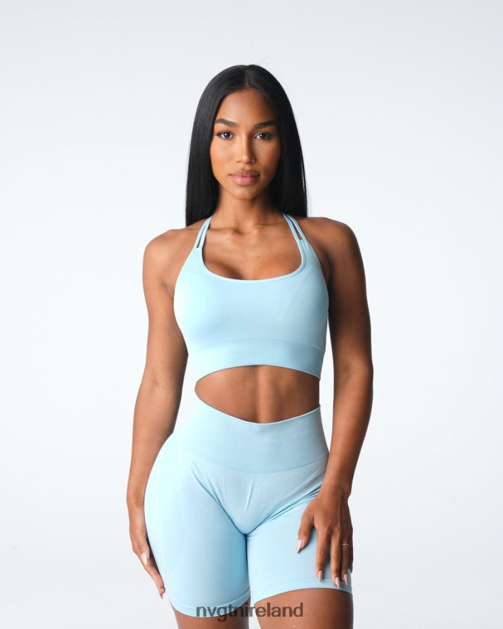 NVGTN Virtue Seamless Bra Fitness Pastel Blue Women VV2PRZ12