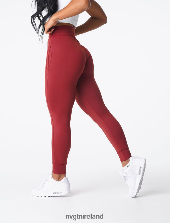 NVGTN Joggers Fitness Maroon Women VV2PRZ705