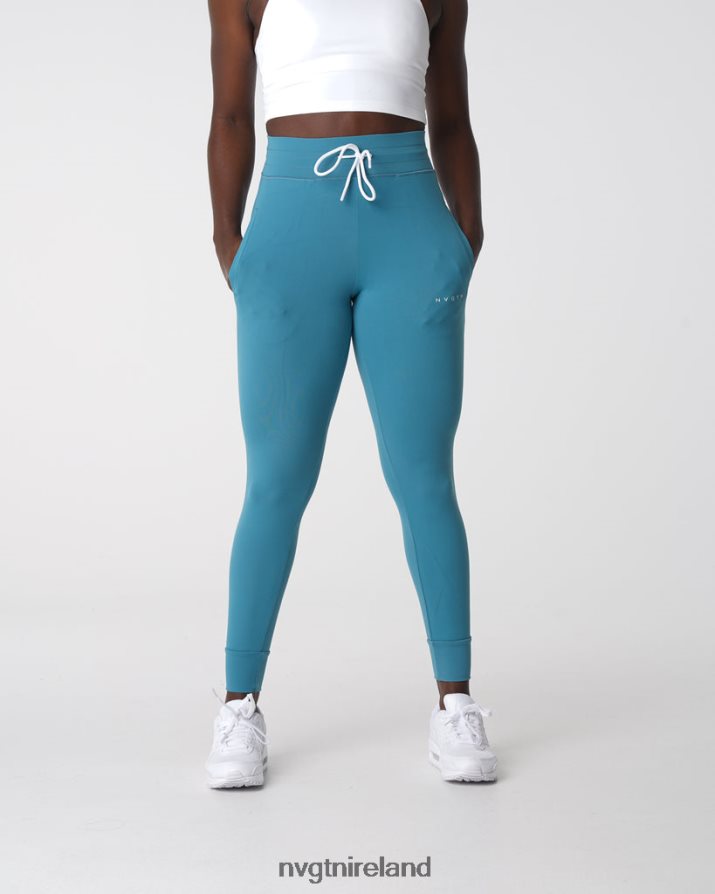 NVGTN Joggers Fitness Steel Blue Women VV2PRZ702