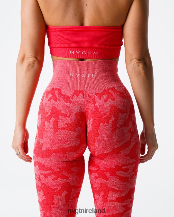 NVGTN Camo Seamless Leggings Fitness Candy Apple Women VV2PRZ549