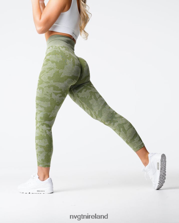 NVGTN Camo Seamless Leggings Fitness Meadow Women VV2PRZ548