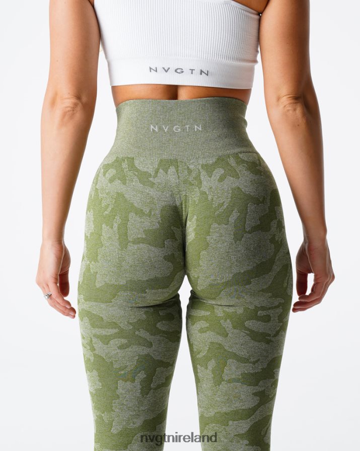 NVGTN Camo Seamless Leggings Fitness Meadow Women VV2PRZ548
