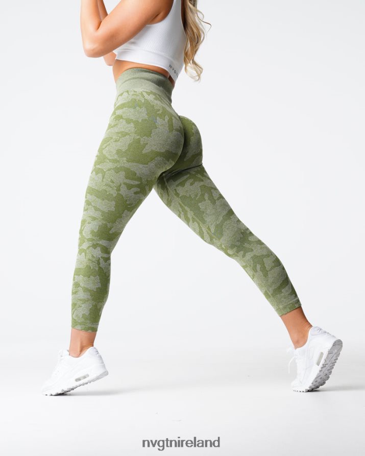 NVGTN Camo Seamless Leggings Fitness Meadow Women VV2PRZ548