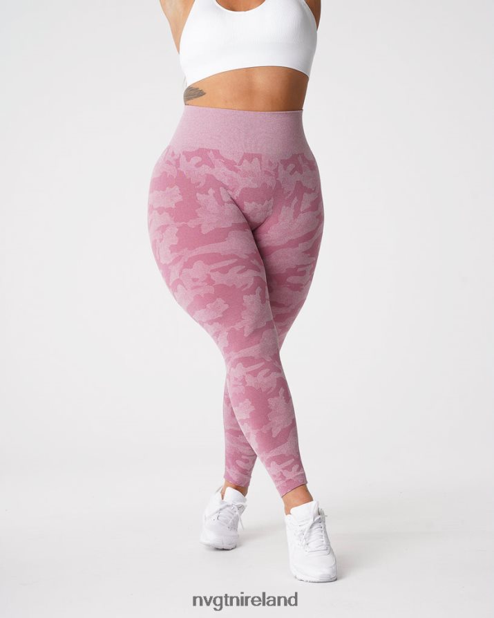 NVGTN Camo Seamless Leggings Fitness Pastel Pink Women VV2PRZ670