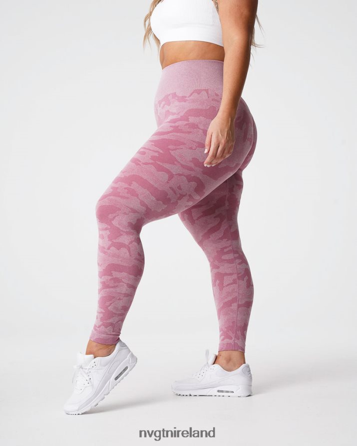 NVGTN Camo Seamless Leggings Fitness Pastel Pink Women VV2PRZ670