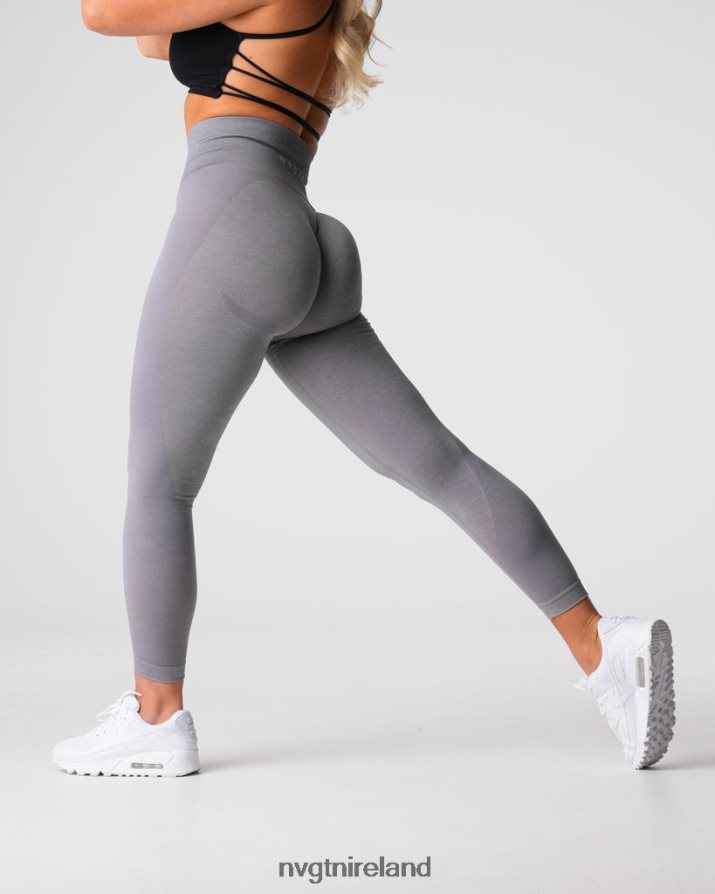 NVGTN Contour 2.0 Seamless Leggings Fitness Grey Women VV2PRZ488
