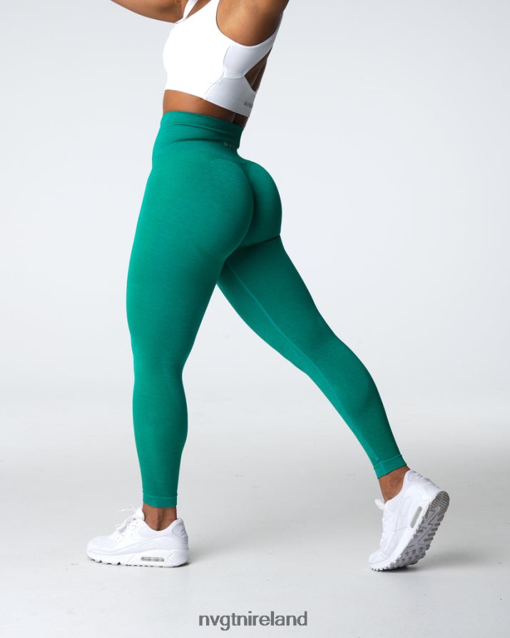 NVGTN Contour 2.0 Seamless Leggings Fitness Jade Women VV2PRZ490