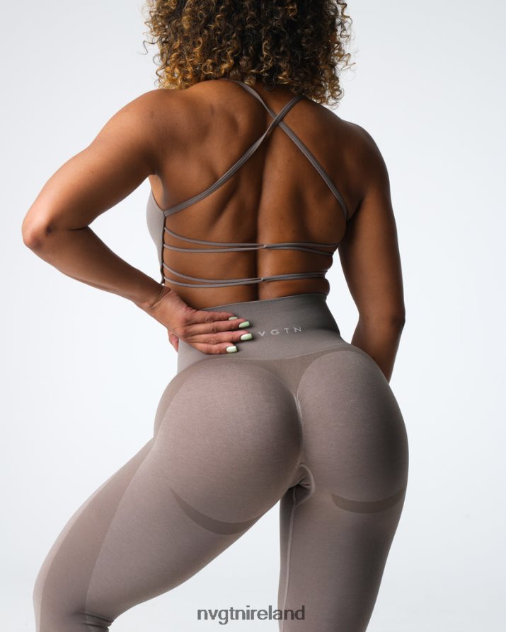 NVGTN Contour 2.0 Seamless Leggings Fitness Taupe Women VV2PRZ491