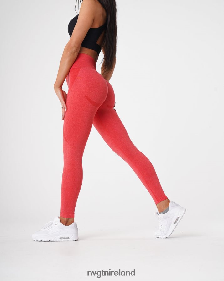NVGTN Contour Seamless Leggings Fitness Candy Apple Women VV2PRZ514