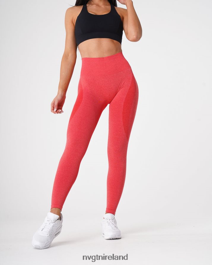 NVGTN Contour Seamless Leggings Fitness Candy Apple Women VV2PRZ514