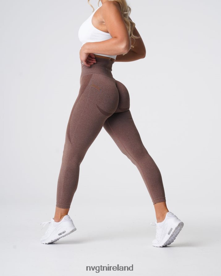 NVGTN Contour Seamless Leggings Fitness Cocoa Women VV2PRZ511