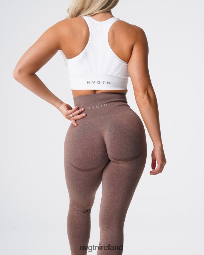 NVGTN Contour Seamless Leggings Fitness Cocoa Women VV2PRZ511