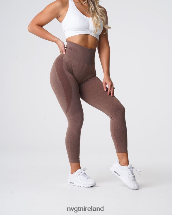 NVGTN Contour Seamless Leggings Fitness Cocoa Women VV2PRZ511