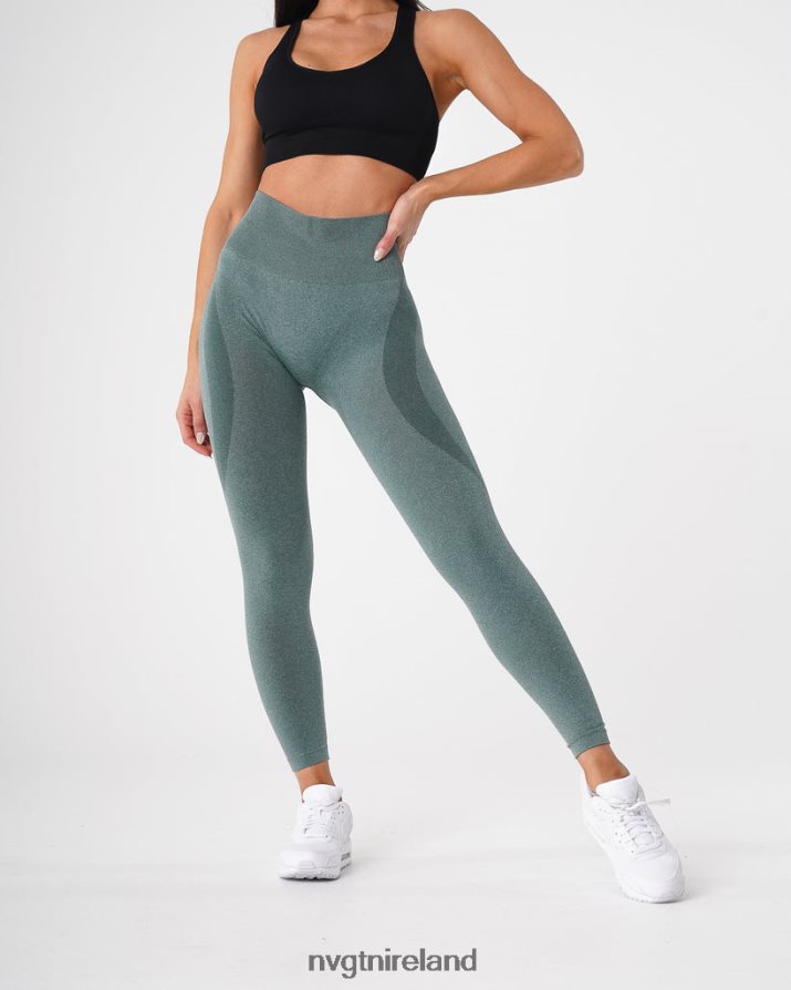 NVGTN Contour Seamless Leggings Fitness Forest Green Women VV2PRZ524