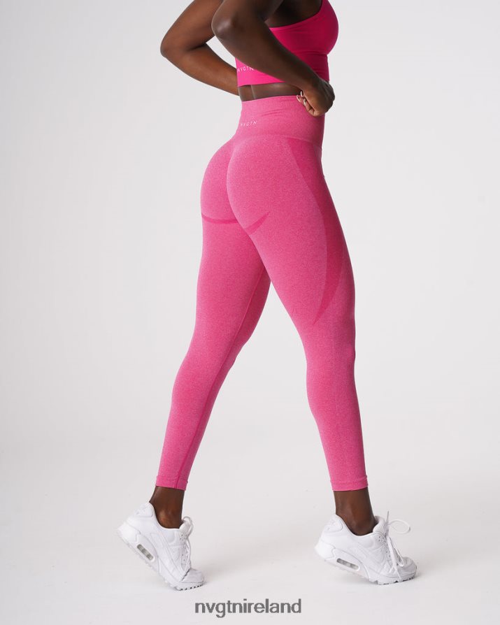 NVGTN Contour Seamless Leggings Fitness Fuchsia Women VV2PRZ529