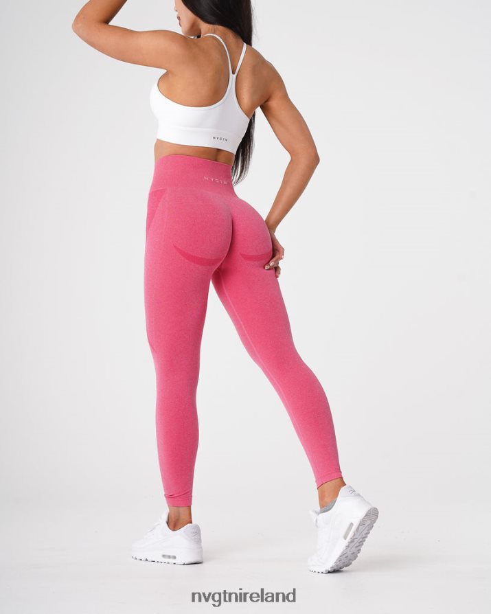 NVGTN Contour Seamless Leggings Fitness Hot Pink Women VV2PRZ526