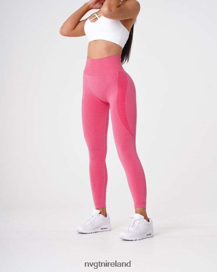 NVGTN Contour Seamless Leggings Fitness Hot Pink Women VV2PRZ526