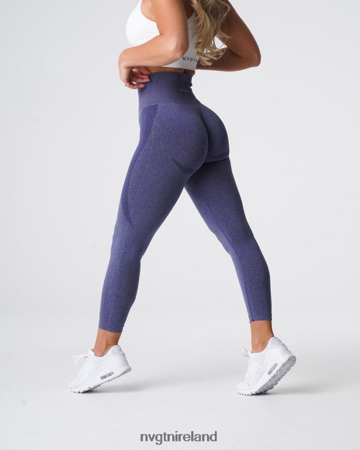 NVGTN Contour Seamless Leggings Fitness Indigo Women VV2PRZ532