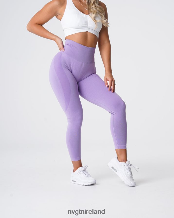 NVGTN Contour Seamless Leggings Fitness Lilac Women VV2PRZ535
