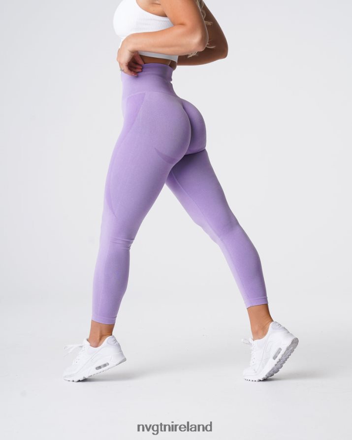NVGTN Contour Seamless Leggings Fitness Lilac Women VV2PRZ535