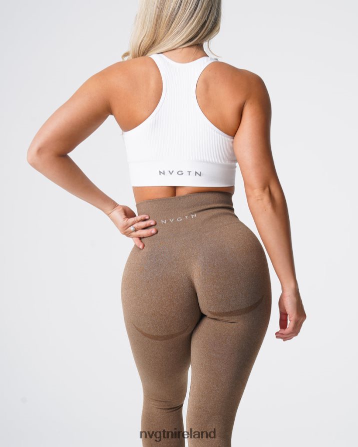 NVGTN Contour Seamless Leggings Fitness Mocha Women VV2PRZ510