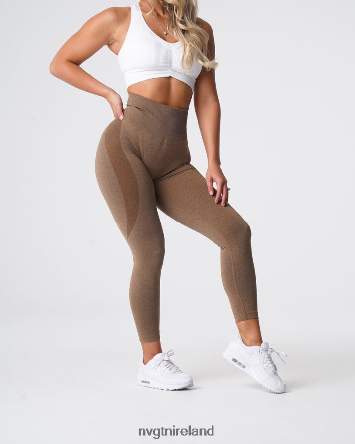NVGTN Contour Seamless Leggings Fitness Mocha Women VV2PRZ510