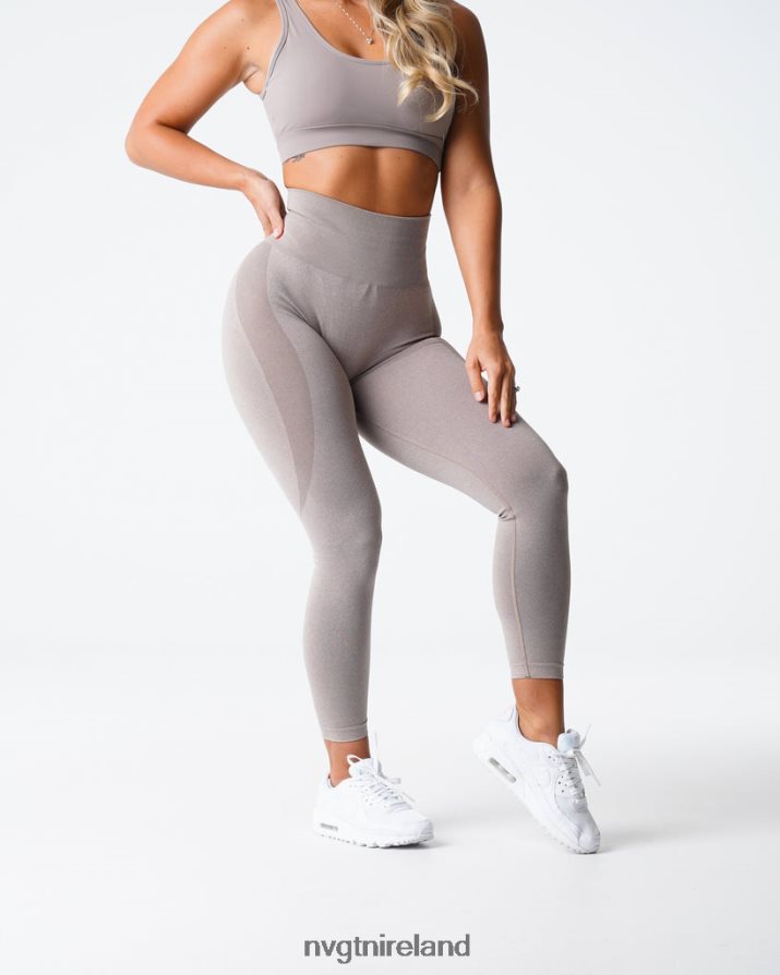 NVGTN Contour Seamless Leggings Fitness Taupe Women VV2PRZ504