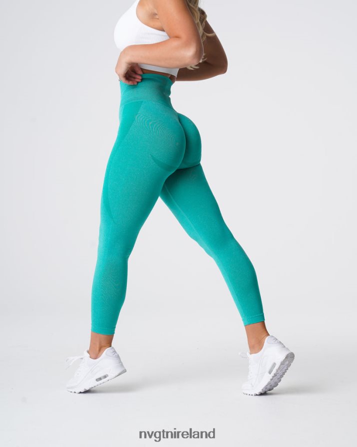 NVGTN Contour Seamless Leggings Fitness Turquoise Women VV2PRZ513