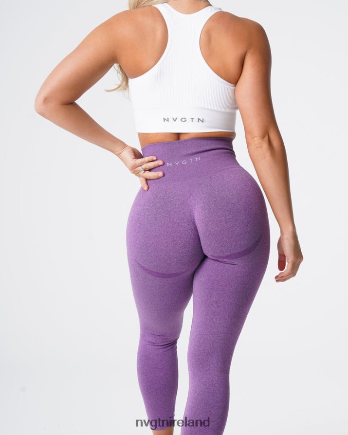 NVGTN Contour Seamless Leggings Fitness Violet Women VV2PRZ520