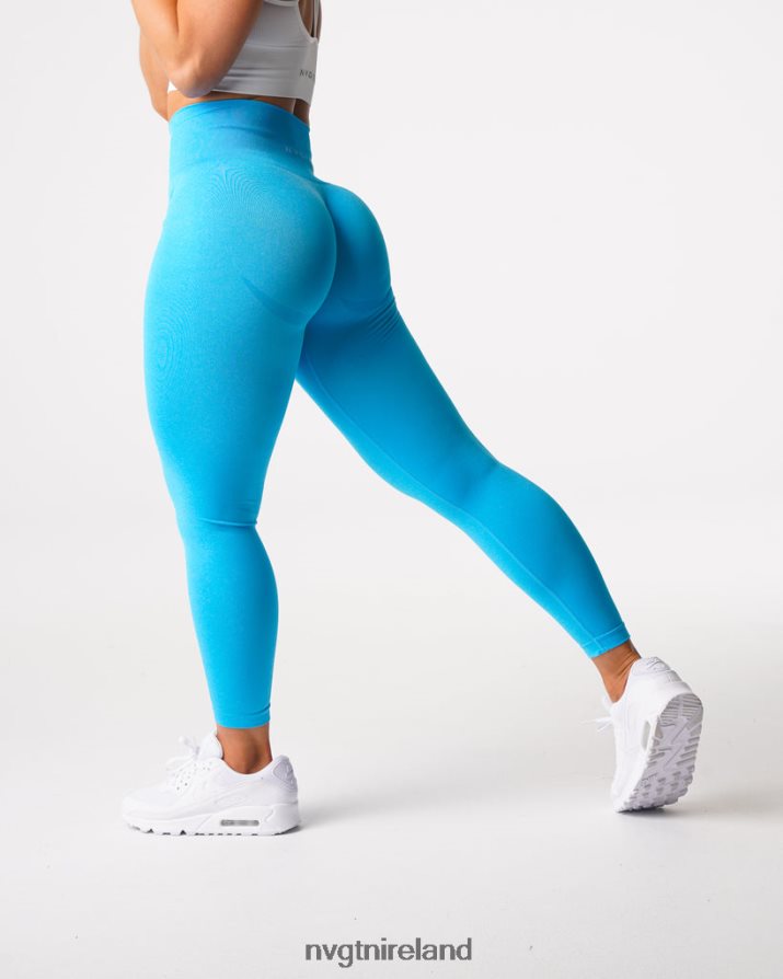 NVGTN Curve Seamless Leggings Fitness Aqua Women VV2PRZ637