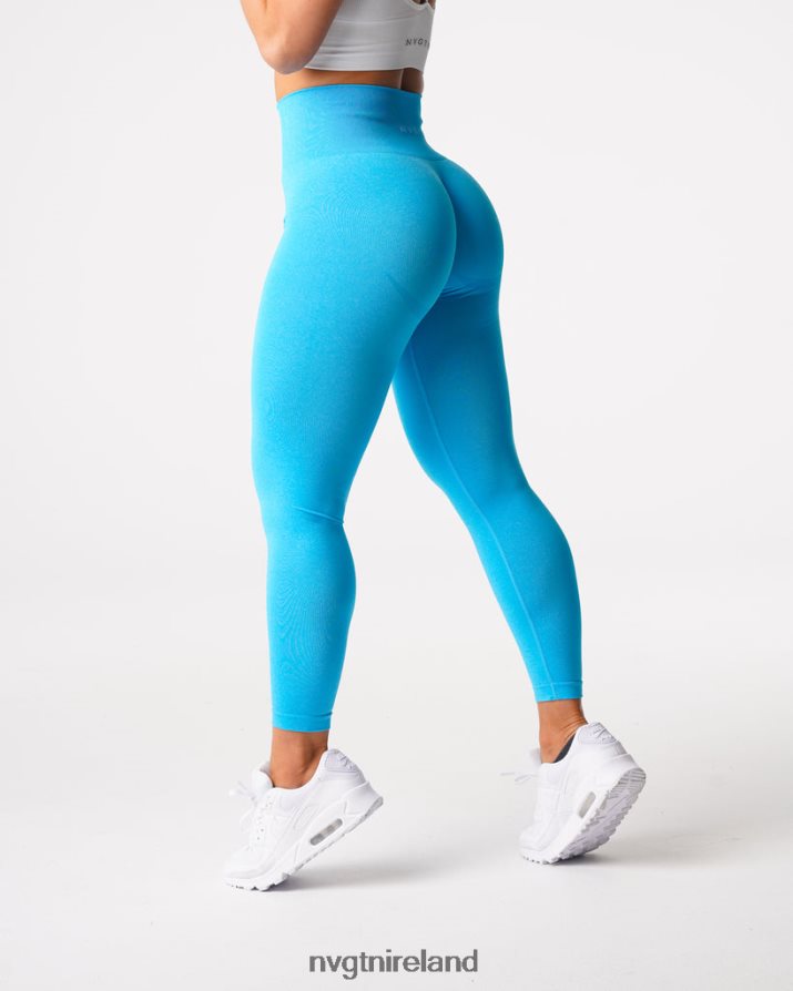 NVGTN Curve Seamless Leggings Fitness Aqua Women VV2PRZ637