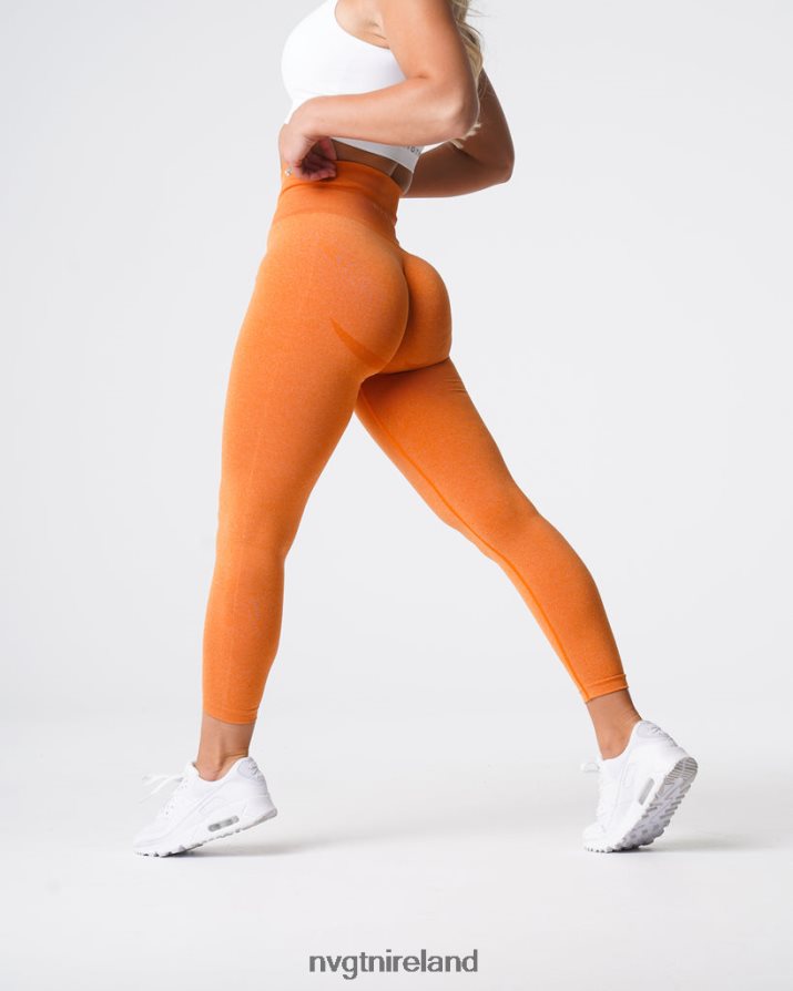 NVGTN Curve Seamless Leggings Fitness Burnt Orange Women VV2PRZ614